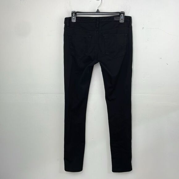 Ag Adriano Goldschmied The Legging Super Skinny Fit Black Skinny Jeans size 29R - Picture 5 of 14